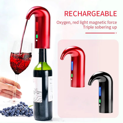 Malzara LuxSip Smart Electric Wine Aerator Dispenser