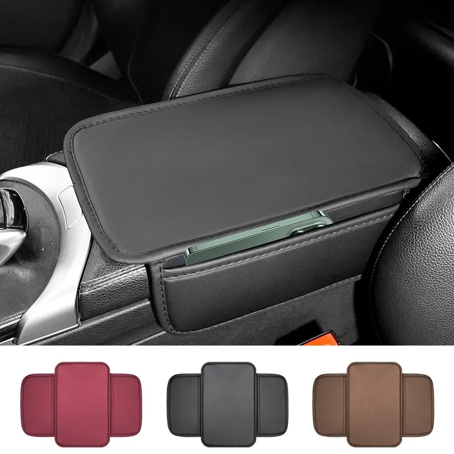 Soft Cushion Car Armrest Storage